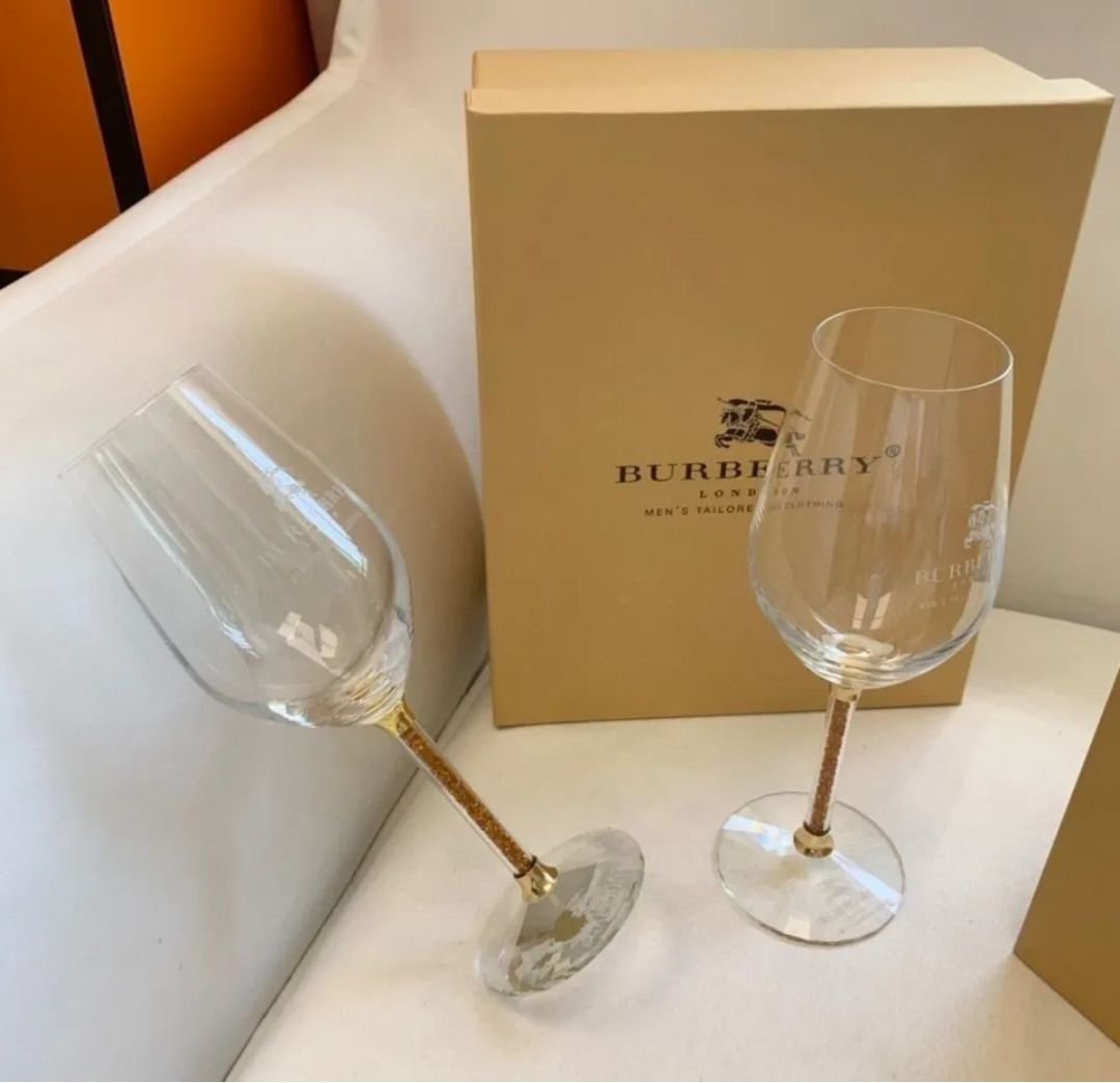 BURBERRY Set of Two Glass - Premium Kitchen and Dining | Aleppo Gift UAE